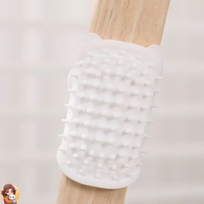 Brosse pour chat couleur blanche