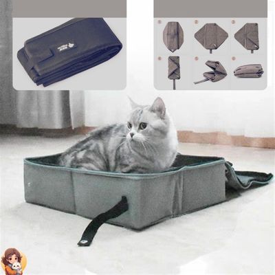 Bac de litière pliable pour chats |TRIPCASE™ - My Cat My Life