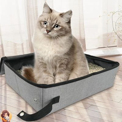 Bac de litière pliable pour chats |TRIPCASE™ - My Cat My Life