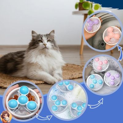 Boules de lavage attrape poils et peluches |WHASHBALLS™ - My Cat My Life