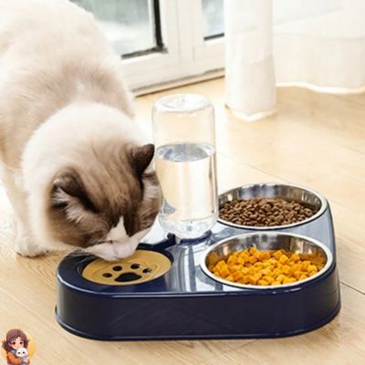 Gamelle pour chat 3 en 1 - Waterfood™ - My Cat My Life