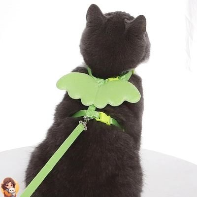 HARNAIS POUR CHAT AILES D'ANGE - AngelWings™ - My Cat My Life