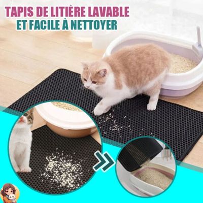 TAPIS DE LITIERE POUR CHAT Puppystar™ - My Cat My Life