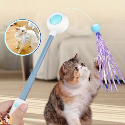 Jouet perche extensible - CANETOY™ - My Cat My Life